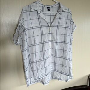 Patagonia Women's Lightweight A/C Short
Sleeve Shirt; Windowpane Wte; Medium